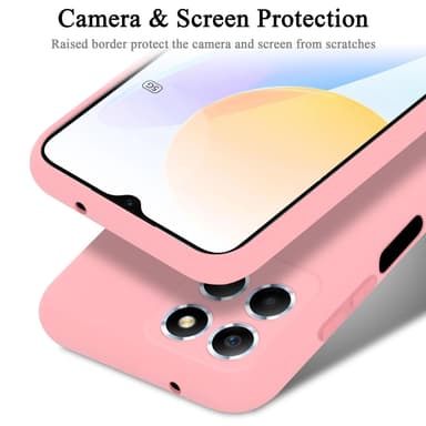 Honor X8 5G Skal Fodral Case (Rosa)