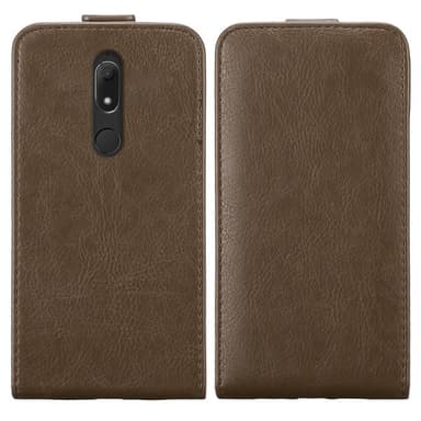 WIKO VIEW PRIME Flipfodral Skal (Brun)