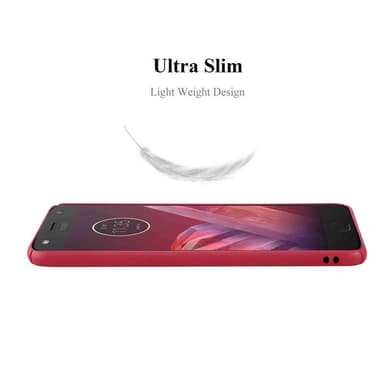 Motorola MOTO Z2 PLAY / Z2 FORCE Skal Fodral Case (Röd)