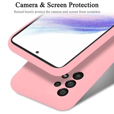 Samsung Galaxy A53 5G Skal Fodral Case (Rosa)
