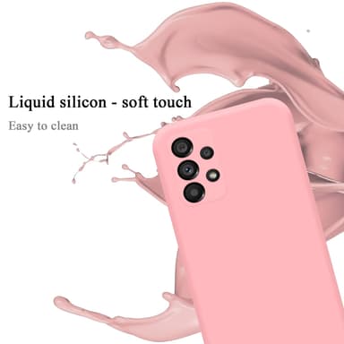 Samsung Galaxy A53 5G Skal Fodral Case (Rosa)