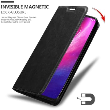 Motorola ONE HYPER Skal Fodral Case (Svart)