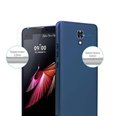 LG X SCREEN Skal Fodral Case (Blå)