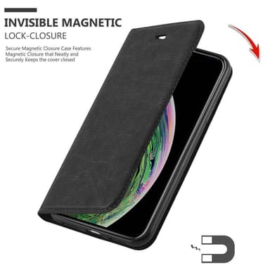 iPhone XS MAX Skal Fodral Case (Svart)