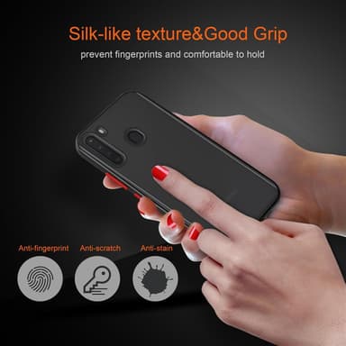 Samsung Galaxy A21 Skal Fodral Case (Transparent)