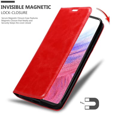Samsung Galaxy A53 5G Skal Fodral Case (Röd)