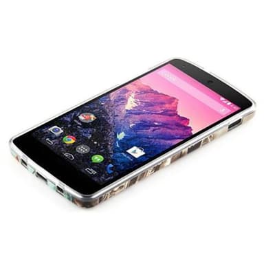 LG Google NEXUS 5 Skal Fodral Case (Brun)