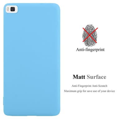Skal Huawei P8 Fodral Case (Blå)
