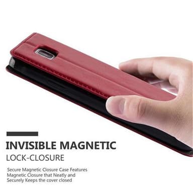 Samsung Galaxy ALPHA Skal Fodral Case (Röd)