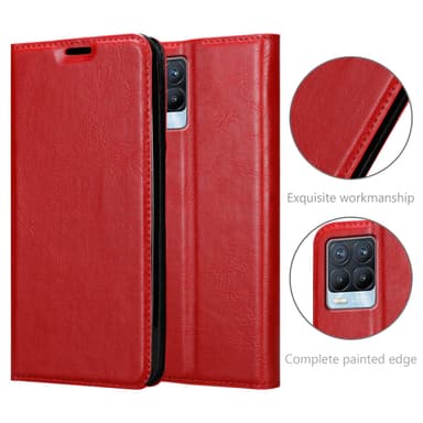 Realme 8 4G / 8 PRO Skal Fodral Case (Röd)