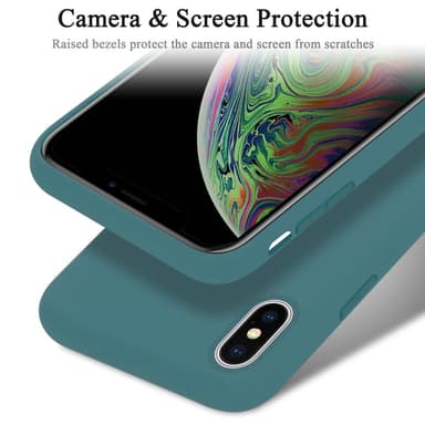 iPhone XS MAX Skal Fodral Case (Grön)