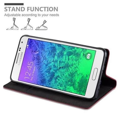 Samsung Galaxy ALPHA Skal Fodral Case (Röd)