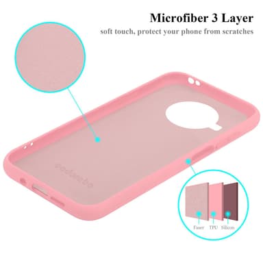 Xiaomi Mi 10T LITE Skal Fodral Case (Rosa)