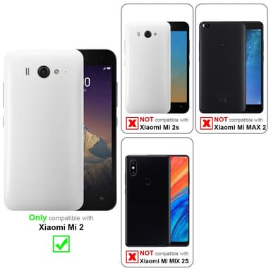 Xiaomi Mi 2 Flipfodral Skal (Brun)