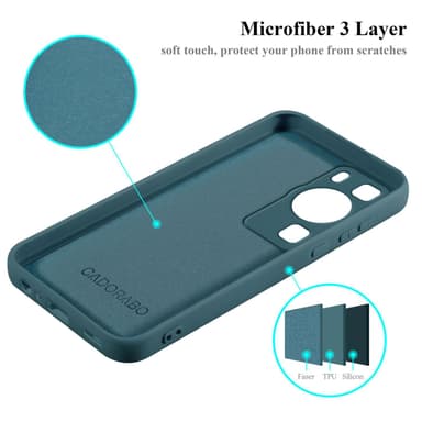 Huawei P60 Pro Skal Fodral Case (Grön)