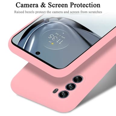 Motorola MOTO G62 5G Skal Fodral Case (Rosa)