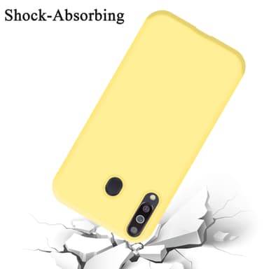 Samsung Galaxy M30 / A40s Skal Fodral Case (Gul)