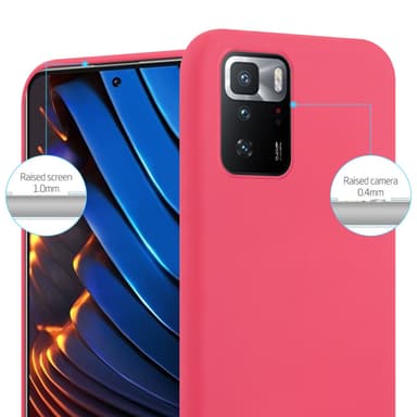 Skal Xiaomi POCO X3 GT Fodral Case (Röd)