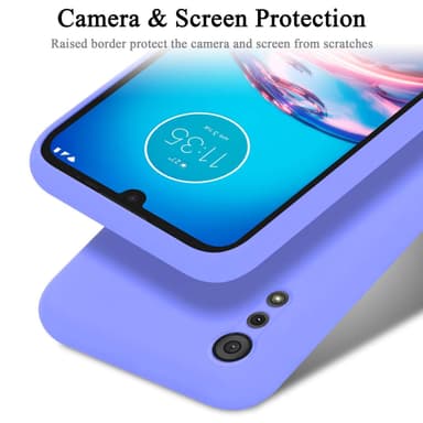 Motorola MOTO E6s 2020 Skal Fodral Case (Lila)