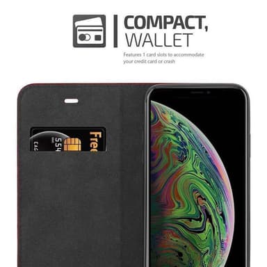 iPhone XS MAX Skal Fodral Case (Svart)