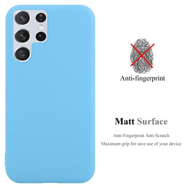 Skal Samsung Galaxy S22 ULTRA Fodral Case (Blå)