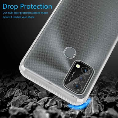 Blackview A50 4G Skal Fodral Case (Transparent)