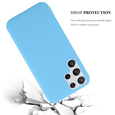 Skal Samsung Galaxy S22 ULTRA Fodral Case (Blå)