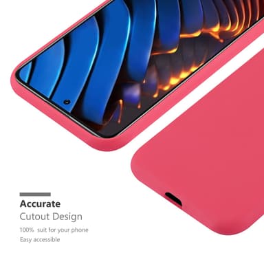 Skal Xiaomi POCO X3 GT Fodral Case (Röd)