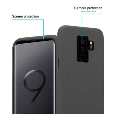 Samsung Galaxy S9 PLUS Skal Fodral Case (Grå)