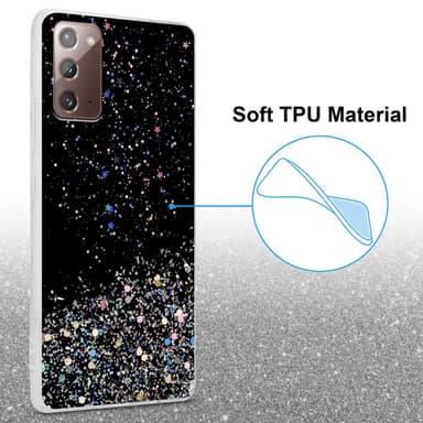 Samsung Galaxy NOTE 20 Skal Fodral Case (Svart)