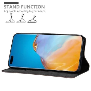 Huawei P40 PRO / P40 PRO+ Skal Fodral Case (Brun)