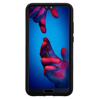 Huawei P20 Skal Fodral Case (Svart)