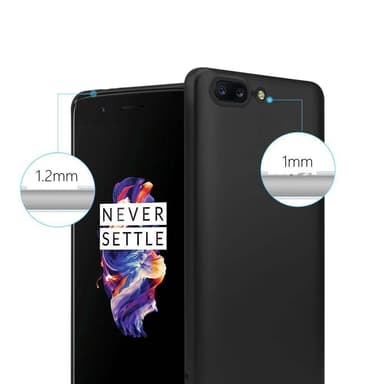 Skal OnePlus 5 Fodral Case (Svart)