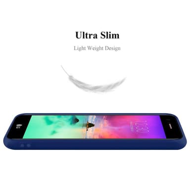 Skal LG K10 2017 Fodral Case (Blå)