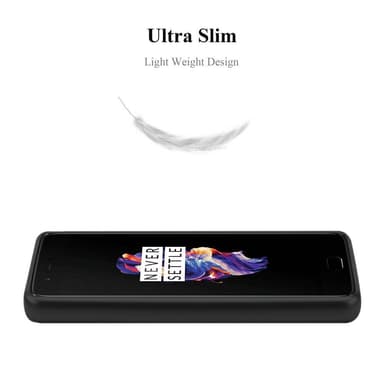 Skal OnePlus 5 Fodral Case (Svart)
