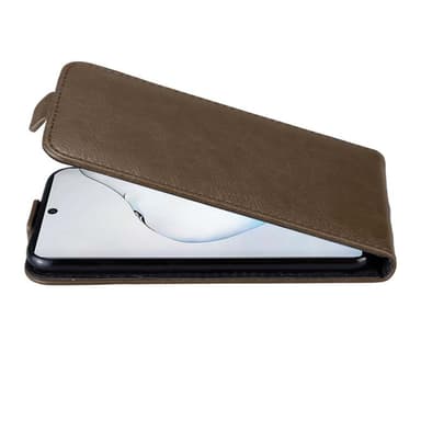 Samsung Galaxy NOTE 10 Flipfodral Skal (Brun)