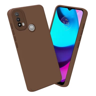 Motorola MOTO E20 Skal Fodral Case (Brun)