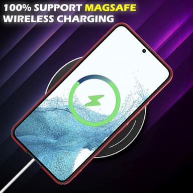 Samsung Galaxy S22 Skal Fodral Case (Röd)
