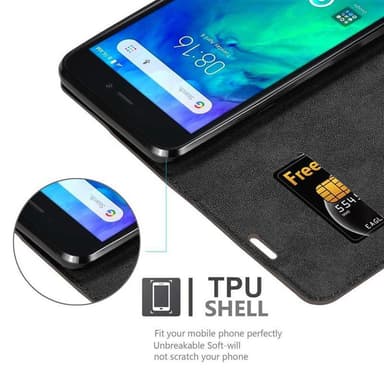 Xiaomi RedMi GO Skal Fodral Case (Brun)