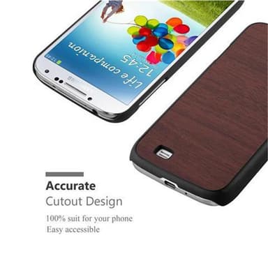 Samsung Galaxy S4 Skal Fodral Case (Brun)