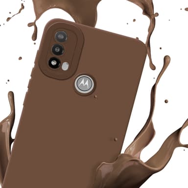 Motorola MOTO E20 Skal Fodral Case (Brun)