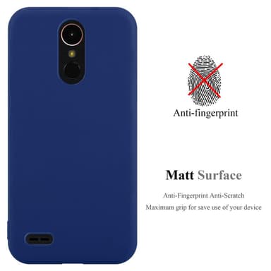Skal LG K10 2017 Fodral Case (Blå)