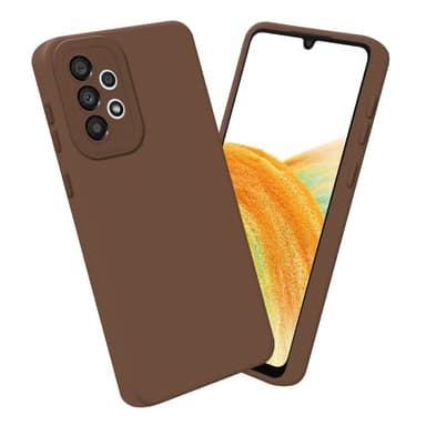 Samsung Galaxy A72 4G / 5G Skal Fodral Case (Brun)