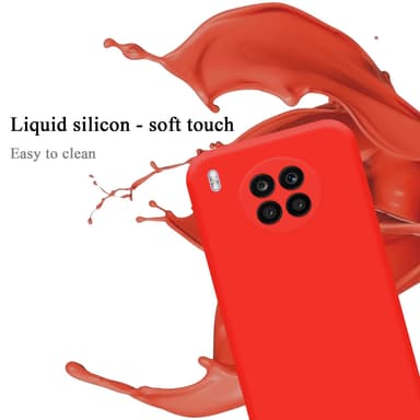 Honor 50 LITE Skal Fodral Case (Röd)