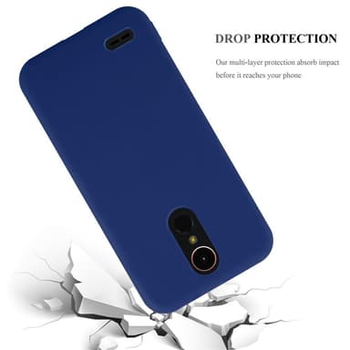 Skal LG K10 2017 Fodral Case (Blå)