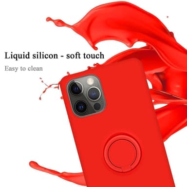 Skal iPhone 12 PRO MAX Fodral Case (Röd)