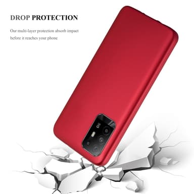 Skal Oppo A94 5G Fodral Case (Röd)