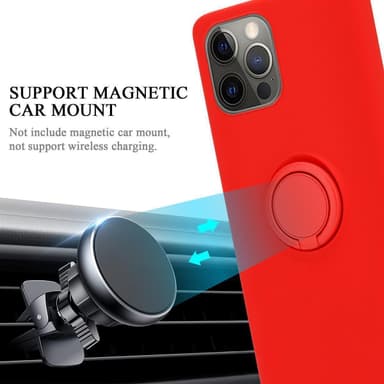 Skal iPhone 12 PRO MAX Fodral Case (Röd)