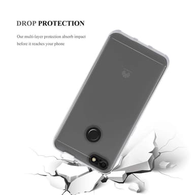 Huawei Y6 PRO 2017 Skal Fodral Case (Transparent)