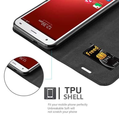 ZTE Blade S6 Skal Fodral Case (Svart)